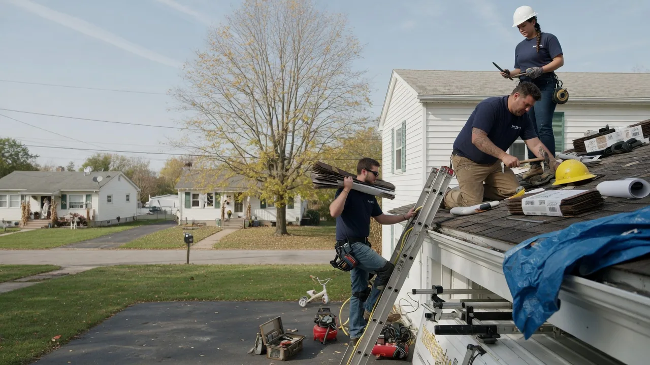 Local Roofing Contractors in Dewey, IL near me